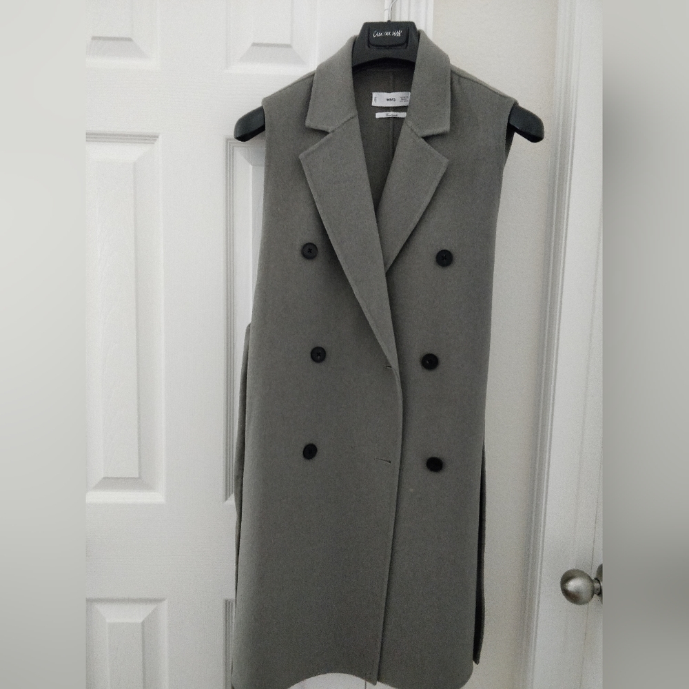 Mango - belted sleeveless dress - size xs
